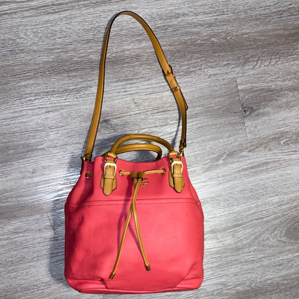 MCM Coral Pink Tote